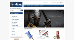 Desktop Screenshot of excaliburtools.com.au